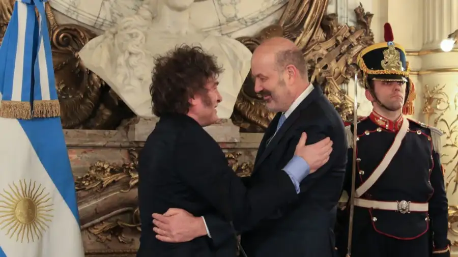Javier Milei y Federico Sturzenegger 
