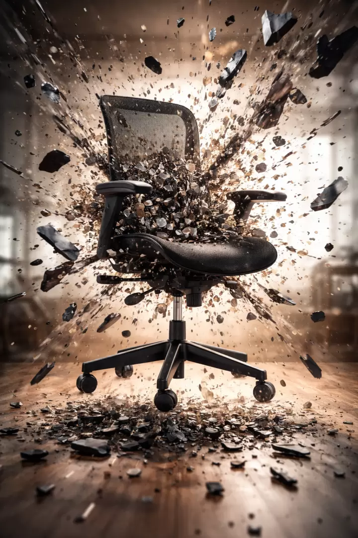 Todo trabajo que se hace sentado desapareci