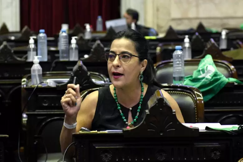 La senadora Carolina Mois