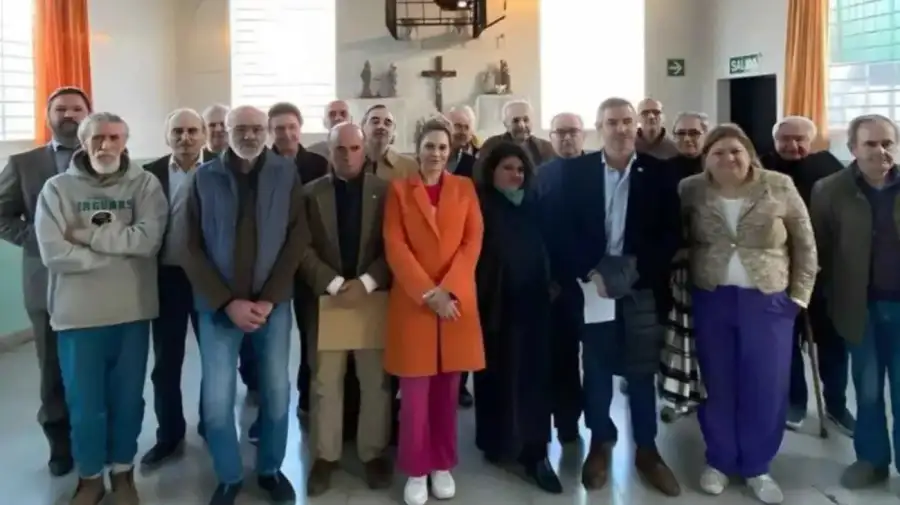 La visita de los diputados de LLA a los genocidas en Ezeiza 20260323