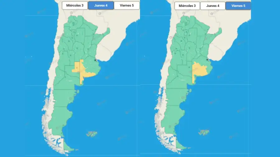 alerta amarilla BSAS