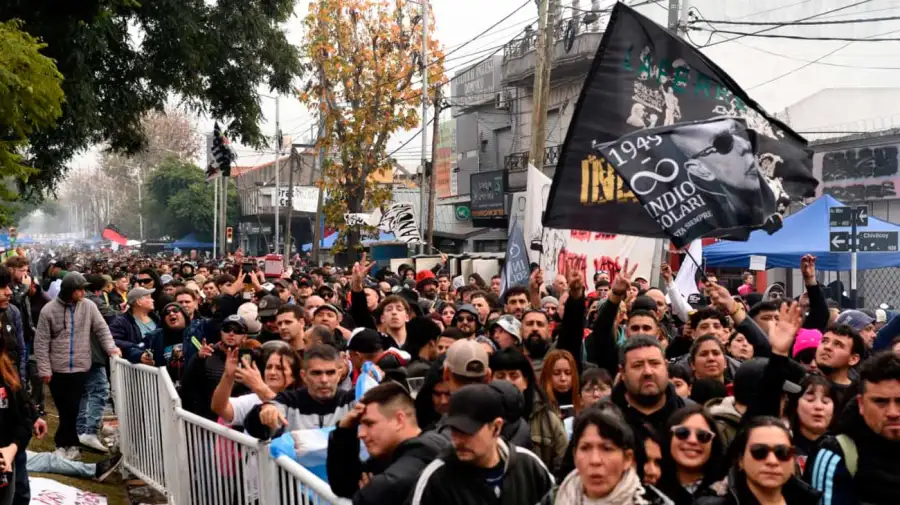 Despedida al Indio Solari en Villa Domínico 07062026