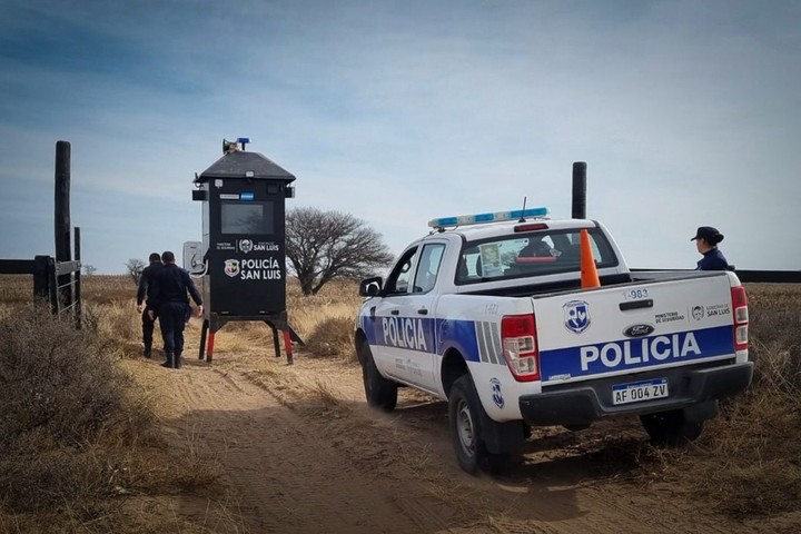 El campo estatal El Caburé, eje de una polémica política en San Luis. Foto: Agencia de Noticias San Luis