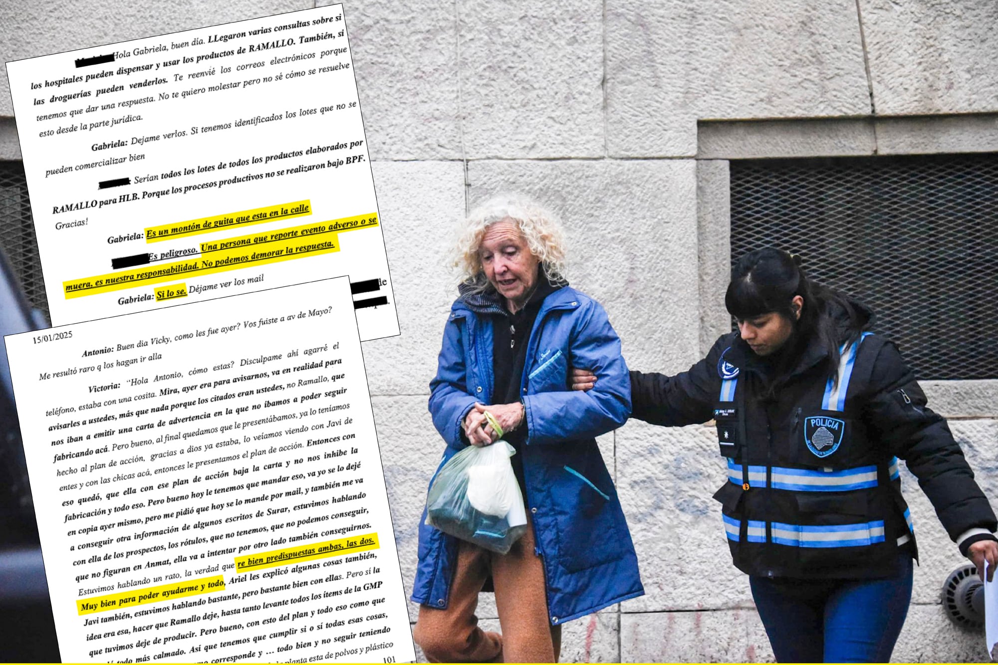 Nélida Agustina Bisio declaró en La Plata por la Causa Fentanilo