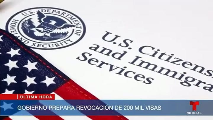Avanza el DHS: el plan de revocación masiva de EE.UU. se aplicará a visas B1 y B2 emitidas desde 2016
