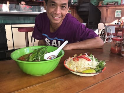Thom y sus platos "viet"