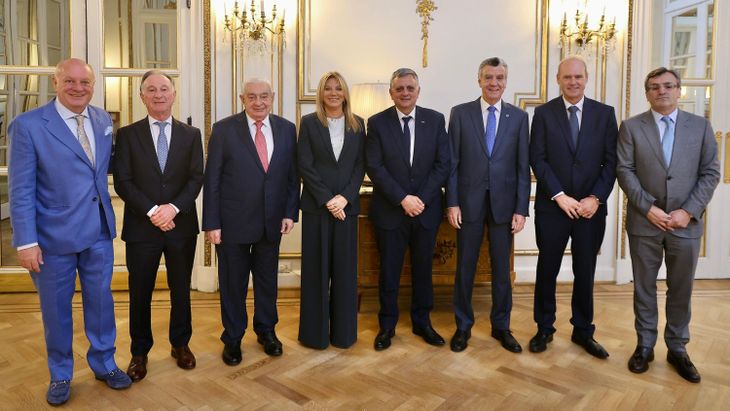 Horacio Marín en el encuentro organizado por el Consejo Interamericano de Comercio y Producción (CICyP). Horacio Marín en el encuentro organizado por el Consejo Interamericano de Comercio y Producción (CICyP).