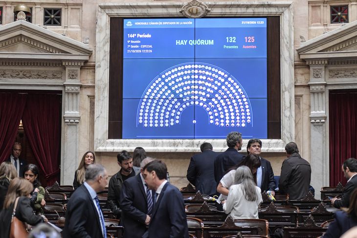 El peronismo falló en su intento de hacer caer la sesión por falta de quorum. El peronismo falló en su intento de hacer caer la sesión por falta de quorum.