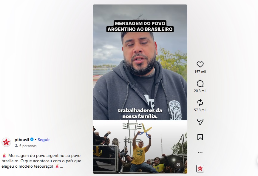 Trabajadores de FATE protagonizaron uno de los últimos spots de campaña de Lula: "Tomenló como que venimos del futuro"